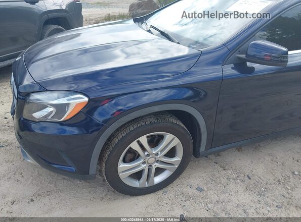 WDCTG4EB8HJ343987 2017 MERCEDES-BENZ GLA 250 Blue Przód lewy