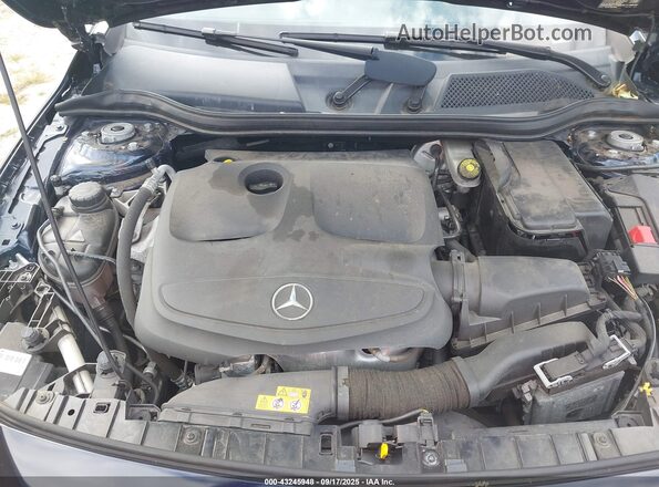 WDCTG4EB8HJ343987 2017 MERCEDES-BENZ GLA 250 Blue Widok z tyłu
