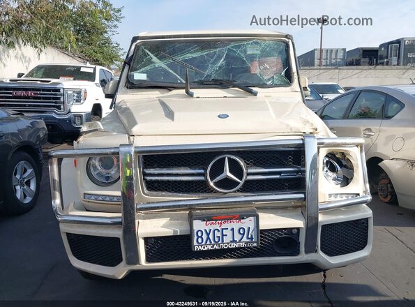 WDCYC7DF4HX278222 2017 MERCEDES-BENZ G-CLASS Beige Rear interior view