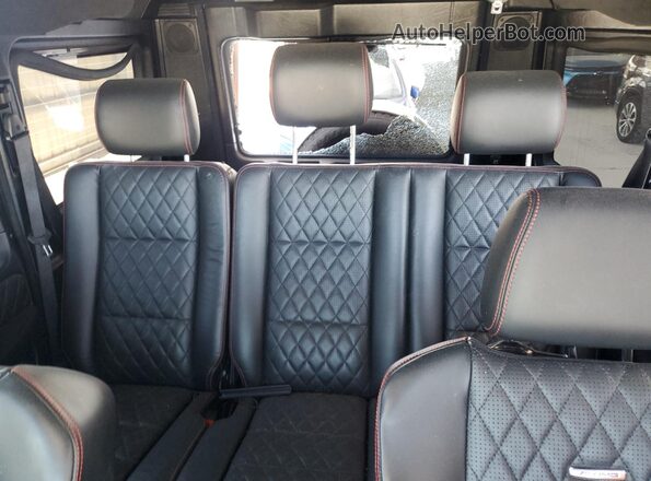 WDCYC7DH4JX288708 2018 MERCEDES-BENZ G-CLASS Green უკანა სავარძლების ხედი