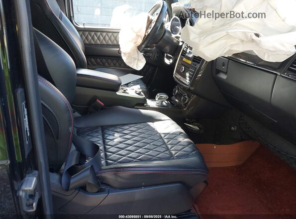 WDCYC7DH6JX294638 2018 MERCEDES-BENZ AMG G 63 Black Widok wnętrza z przodu