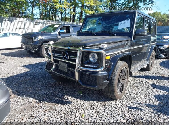 WDCYC7DH6JX294638 2018 MERCEDES-BENZ AMG G 63 Black Przód lewy