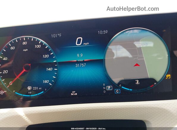 WDD3G4EB6LW040360 2020 MERCEDES-BENZ A 220 Gray Հետևի նստատեղերի տեսք