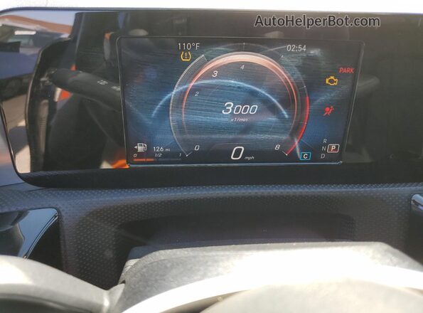 WDD3G4EB7KW020942 2019 MERCEDES-BENZ A Black ხელსაწყოთა პანელის ხედი