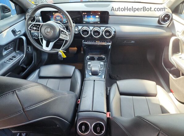 WDD3G4EB7KW020942 2019 MERCEDES-BENZ A Black წინა პანელის ხედი