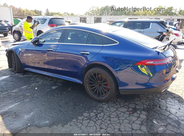 WDD7X6BB8KA004151 2019 MERCEDES-BENZ AMG GT 53 4-DOOR COUPE Blue Trasero izquierdo