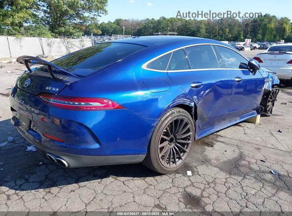 WDD7X6BB8KA004151 2019 MERCEDES-BENZ AMG GT 53 4-DOOR COUPE Blue Trasero derecho
