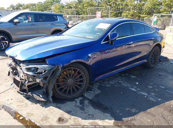 WDD7X6BB8KA004151 2019 MERCEDES-BENZ AMG GT 53 4-DOOR COUPE Blue Vista tres cuartos delantera izquierda