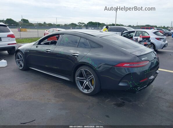 WDD7X8JBXKA001944 2019 MERCEDES-BENZ AMG GT 63 4-DOOR COUPE Gray უკანა მარცხენა