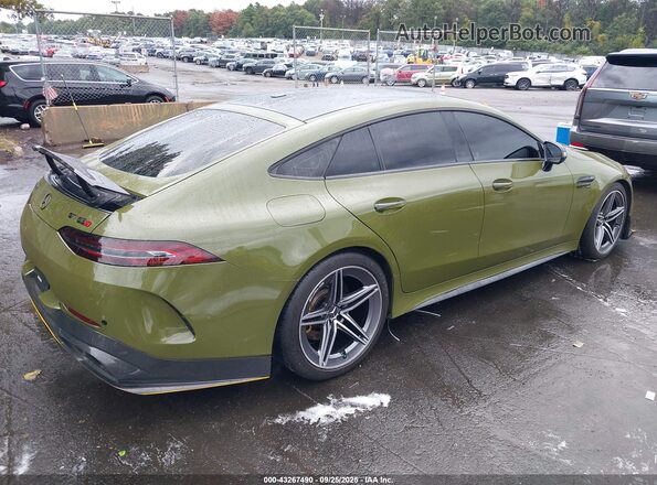 WDD7X8KB6LA012763 2020 MERCEDES-BENZ AMG GT 63 4-DOOR COUPE Green უკანა მარჯვენა