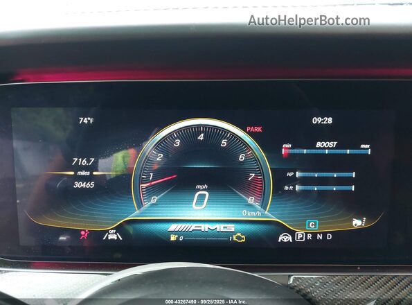 WDD7X8KB6LA012763 2020 MERCEDES-BENZ AMG GT 63 4-DOOR COUPE Green უკანა სავარძლების ხედი
