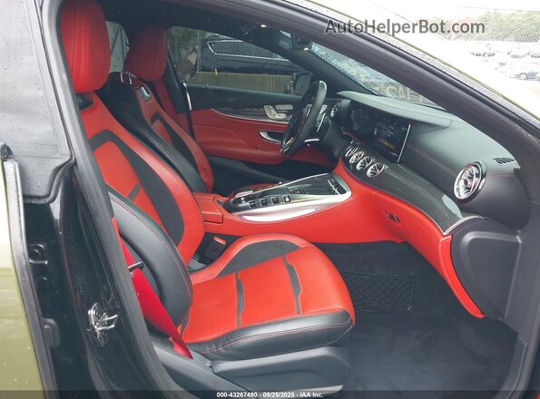 WDD7X8KB6LA012763 2020 MERCEDES-BENZ AMG GT 63 4-DOOR COUPE Green წინა სალონის ხედი