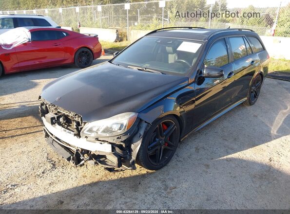WDDHH7GB2GB242739 2016 MERCEDES-BENZ AMG E 63 Черный Передняя левая четверть