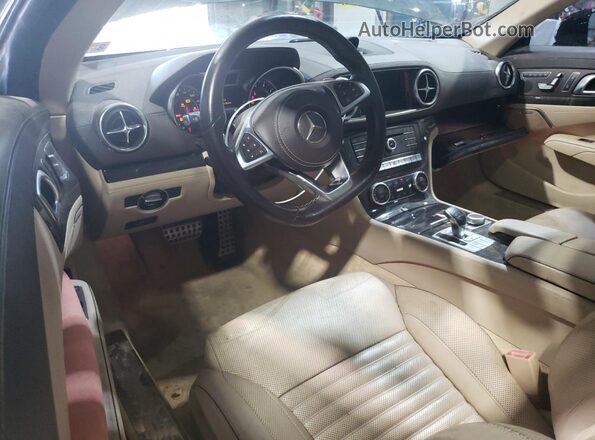 WDDJK7DA3HF044177 2017 MERCEDES-BENZ SL Black წინა პანელის ხედი