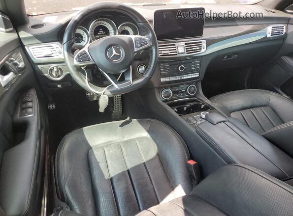 WDDLJ7DB3JA206171 2018 MERCEDES-BENZ CLS-CLASS Black Widok deski rozdzielczej