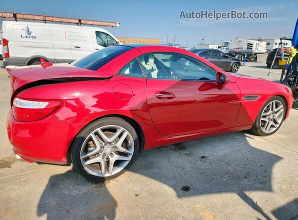 WDDPK3JA0GF124025 2016 MERCEDES-BENZ SLK Red Tył prawy