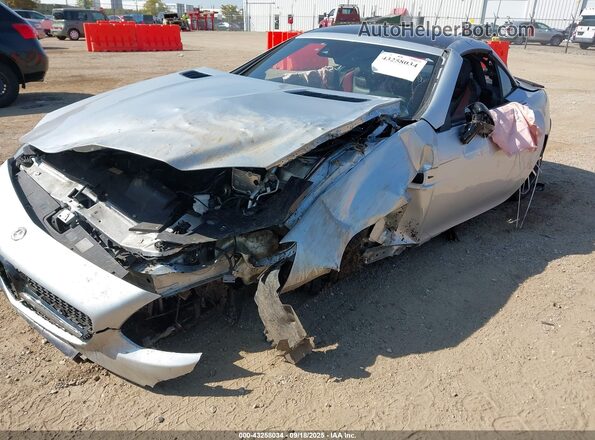 WDDPK6GAXJF149577 2018 MERCEDES-BENZ SLC Silver Առջևի ձախ երեք քառորդ տեսարան
