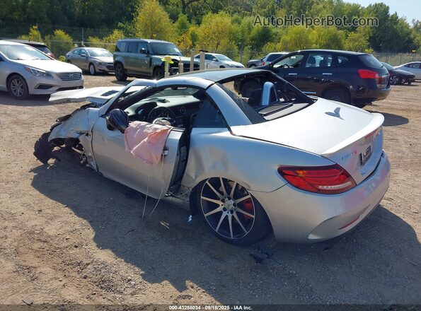 WDDPK6GAXJF149577 2018 MERCEDES-BENZ SLC Silver Հետևի ձախ