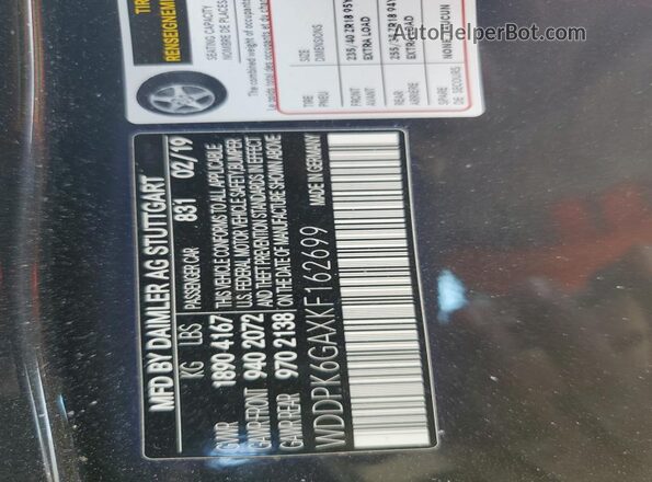 WDDPK6GAXKF162699 2019 MERCEDES-BENZ SLC Charcoal ძრავის განყოფილების ხედი