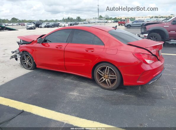WDDSJ4EB3HN456585 2017 MERCEDES-BENZ CLA 250 Красный 