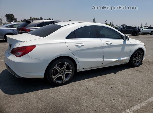 WDDSJ4EB4JN628435 2018 MERCEDES-BENZ CLA-CLASS Белый 