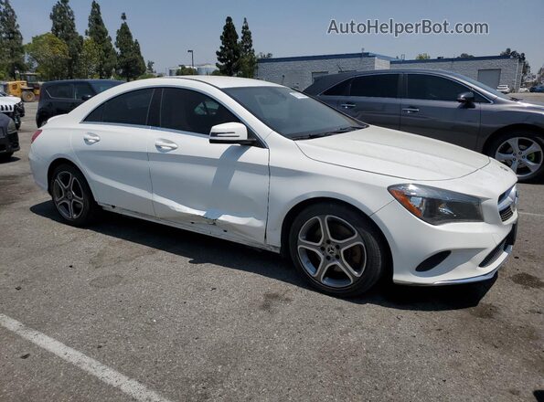 WDDSJ4EB4JN628435 2018 MERCEDES-BENZ CLA-CLASS Белый 