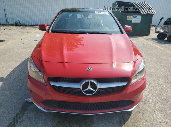 WDDSJ4EB4JN651763 2018 MERCEDES-BENZ CLA-CLASS Red 