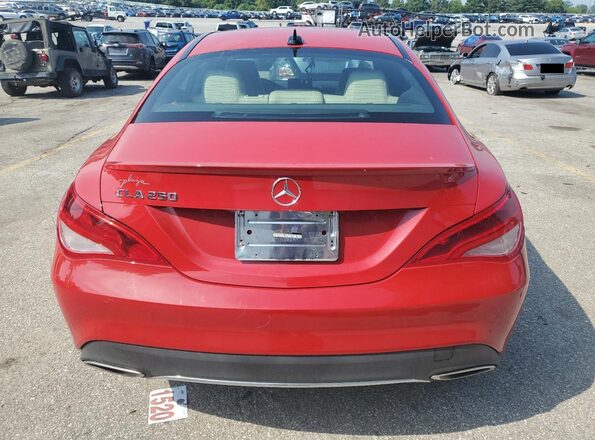 WDDSJ4EB4JN651763 2018 MERCEDES-BENZ CLA-CLASS Red 
