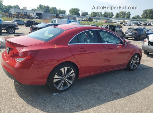 WDDSJ4EB4JN651763 2018 MERCEDES-BENZ CLA-CLASS Red 