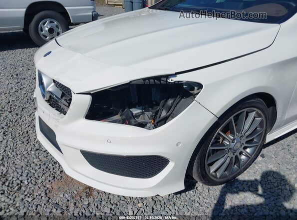 WDDSJ4EB6GN334222 2016 MERCEDES-BENZ CLA 250 White Vista frontal