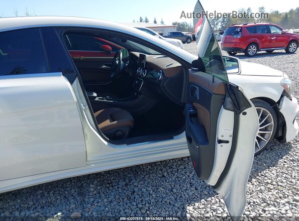 WDDSJ4EB6GN334222 2016 MERCEDES-BENZ CLA 250 White Vista interior delantera