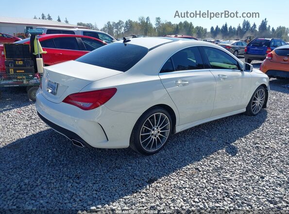 WDDSJ4EB6GN334222 2016 MERCEDES-BENZ CLA 250 White Trasero derecho
