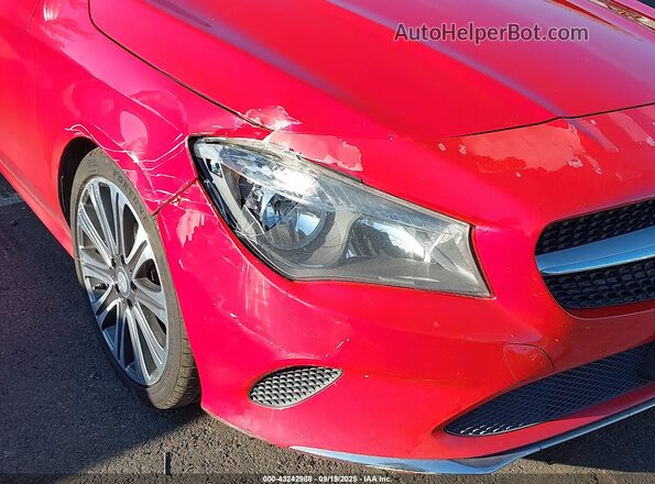 WDDSJ4EB9HN418634 2017 MERCEDES-BENZ CLA 250 Красный 