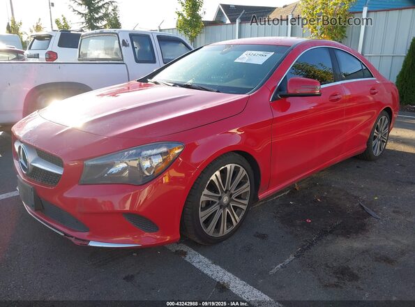 WDDSJ4EB9HN418634 2017 MERCEDES-BENZ CLA 250 Красный 