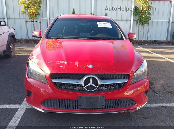 WDDSJ4EB9HN418634 2017 MERCEDES-BENZ CLA 250 Красный 