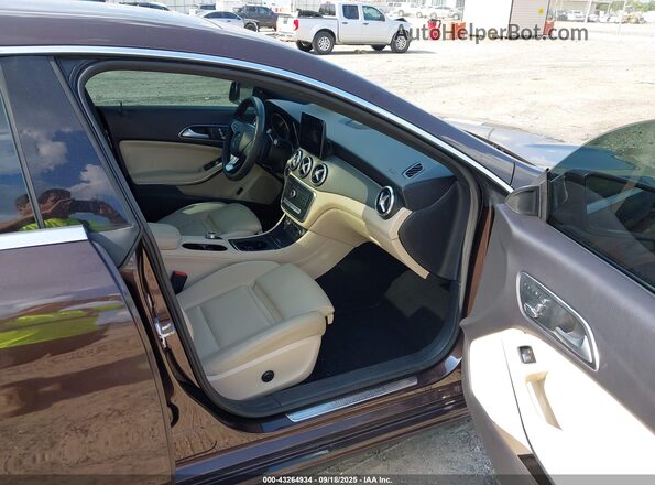 WDDSJ4EBXHN459161 2017 MERCEDES-BENZ CLA 250 Brown 