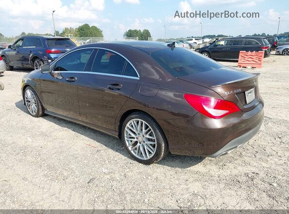 WDDSJ4EBXHN459161 2017 MERCEDES-BENZ CLA 250 Brown 