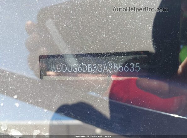 WDDUG6DB3GA255635 2016 MERCEDES-BENZ S 550 PLUG-IN HYBRID Black 