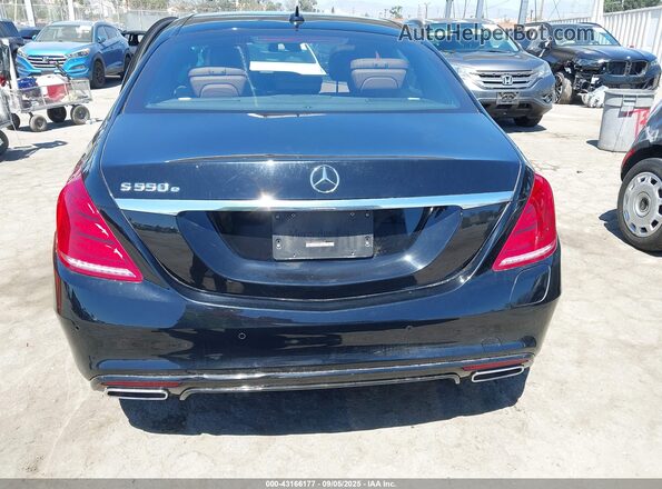 WDDUG6DB3GA255635 2016 MERCEDES-BENZ S 550 PLUG-IN HYBRID Black 