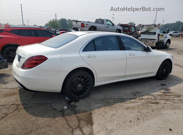 WDDUG6EB2JA353030 2018 MERCEDES-BENZ S White 