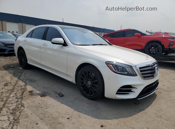 WDDUG6EB2JA353030 2018 MERCEDES-BENZ S White 