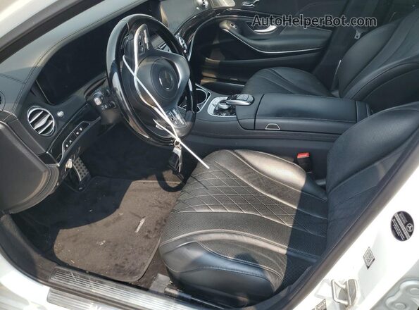 WDDUG6EB2JA353030 2018 MERCEDES-BENZ S White 