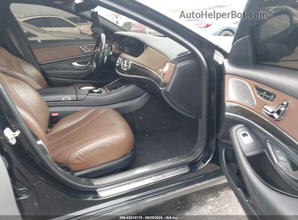 WDDUG6EB4JA350758 2018 MERCEDES-BENZ S-CLASS Серый Вид салона спереди