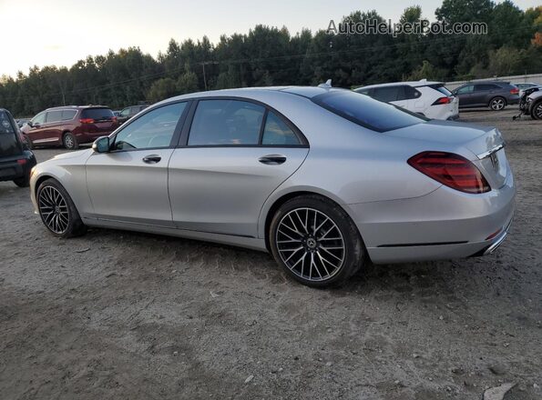 WDDUG6EB4LA515775 2020 MERCEDES-BENZ S Silver Trasero izquierdo