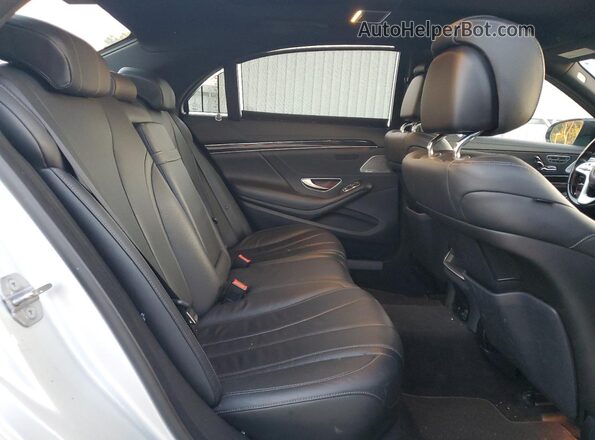 WDDUG6EB4LA515775 2020 MERCEDES-BENZ S Silver Vista de los asientos traseros