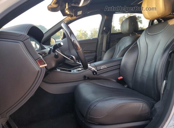 WDDUG6EB4LA515775 2020 MERCEDES-BENZ S Silver Vista interior delantera