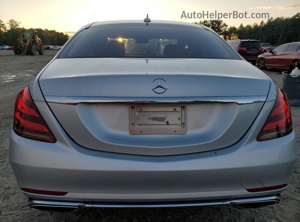 WDDUG6EB4LA515775 2020 MERCEDES-BENZ S Silver Vista trasera