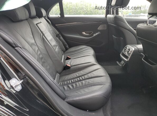 WDDUG6EBXLA508667 2020 MERCEDES-BENZ S Black Vista de los asientos traseros