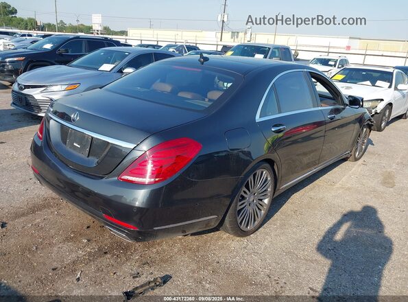 WDDUG8CB8HA304262 2017 MERCEDES-BENZ S-CLASS Черный Задняя правая четверть