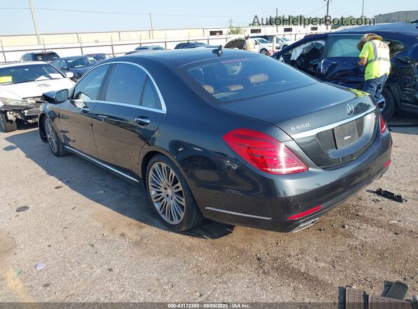 WDDUG8CB8HA304262 2017 MERCEDES-BENZ S-CLASS Черный Задняя левая четверть